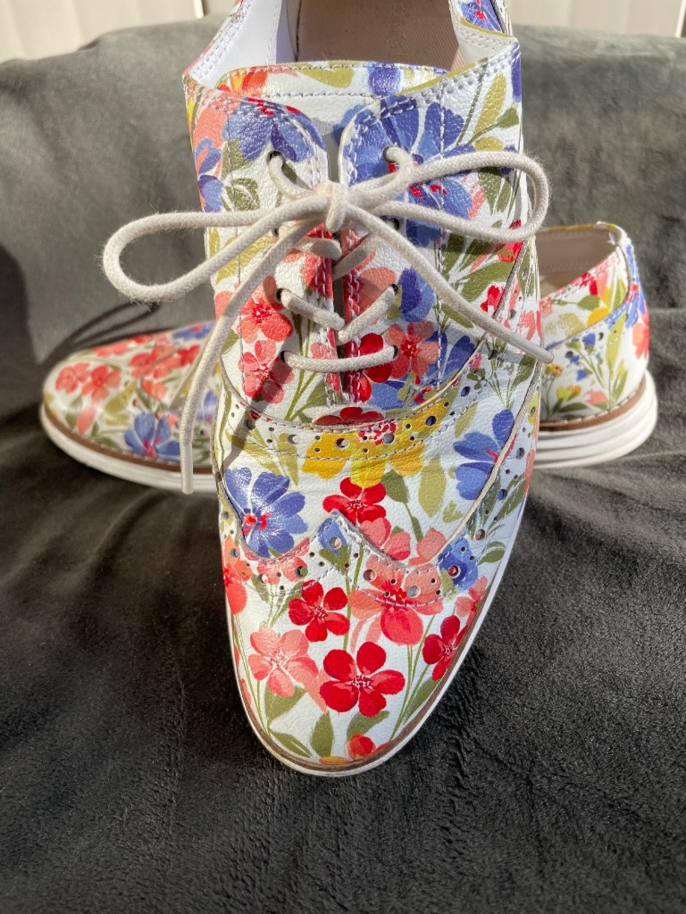 Cole Haan Flower Shoes 7 Women's Øriginal Grand Floral Print - Picture 2 of 5